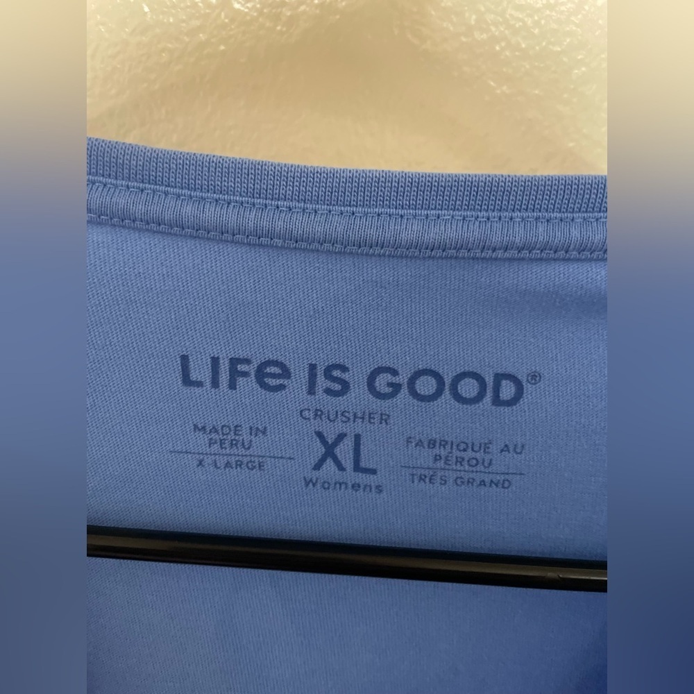 ✨Women’s Life Is Good Short Sleeve Tee Size XL - Picture 4 of 9